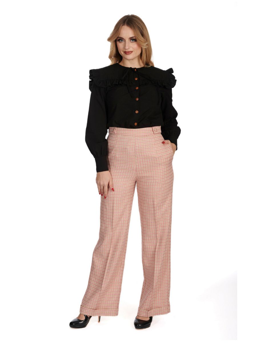 RUBY CHECK TROUSER