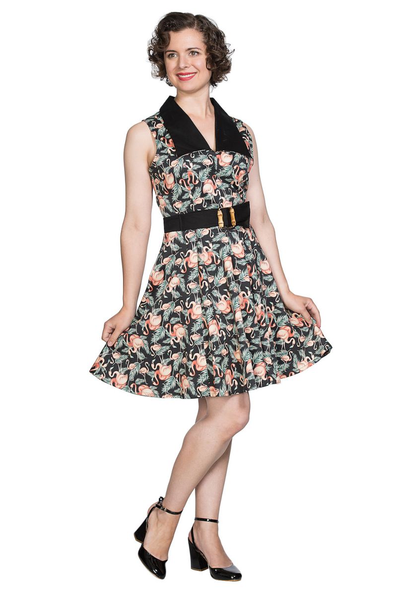 Review: Flamingo Flare Dress  Flare dress, Professional dresses, Flamingo  dress